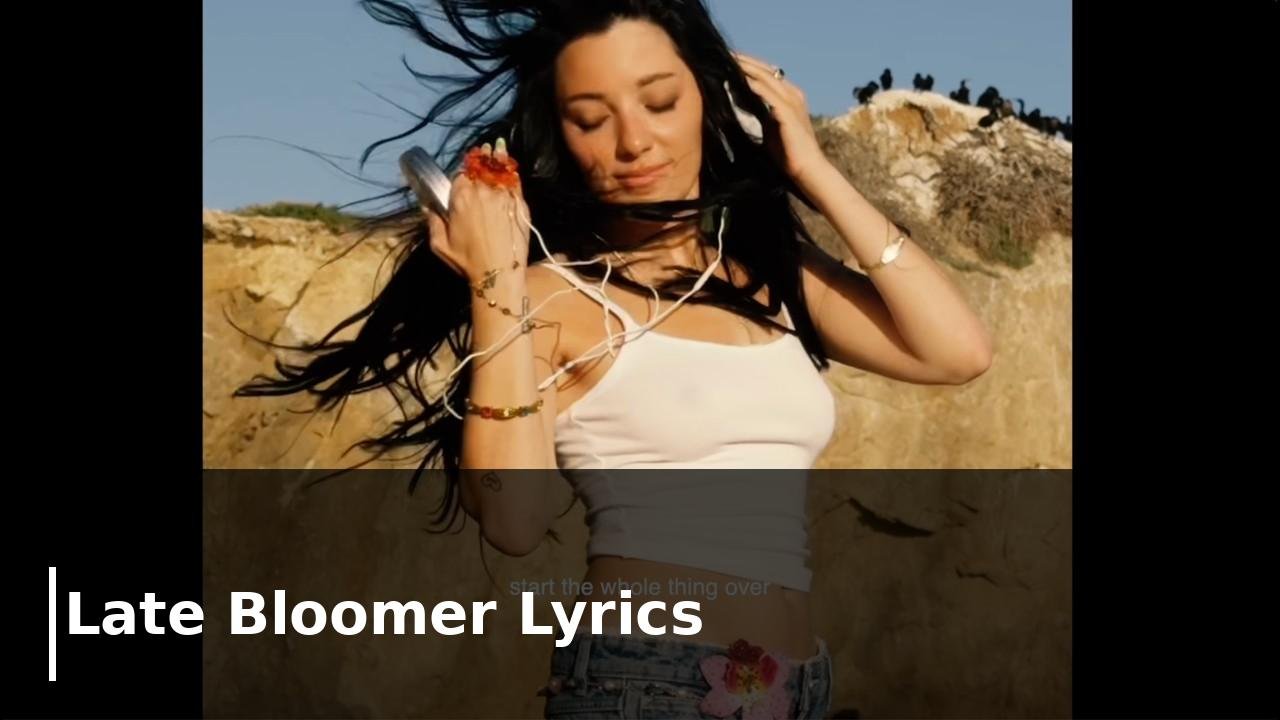 Late Bloomer